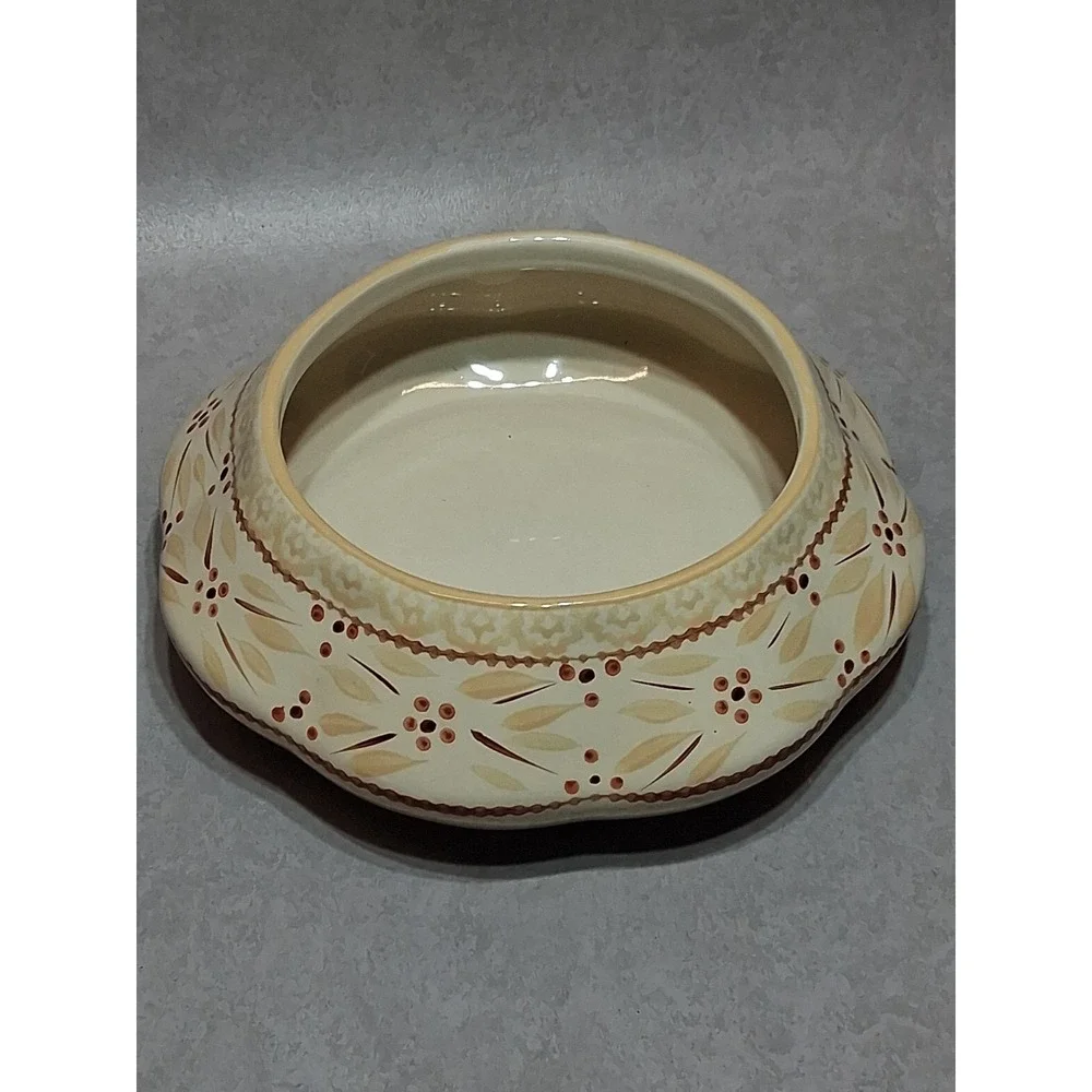 Temp-Tations Old World Cream Tiered Christmas Tree Baking Dish Set- 5 Pieces
